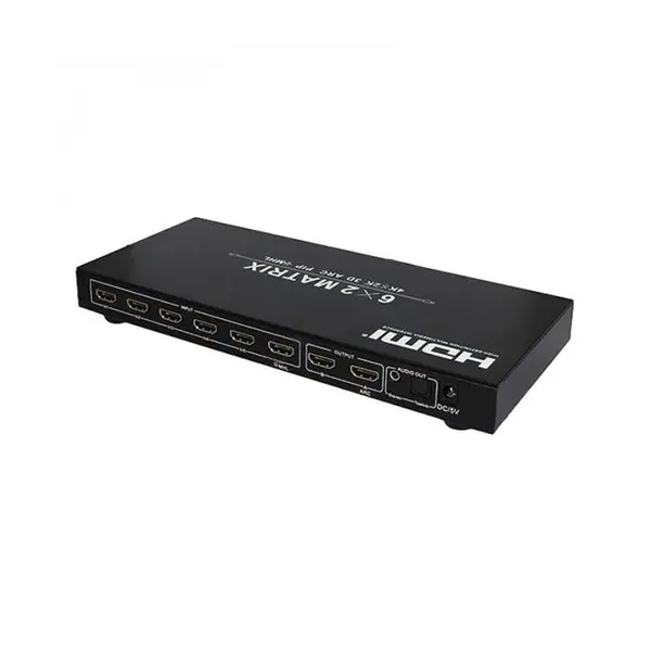 ماتریکس سوئیچ 6 در 2 HDMI فرانت FN-V162 Faranet HDMI 6×2 Matrix Switch 3D Support 4K×2K EDID/7.1 CH / FN-V162 - 2