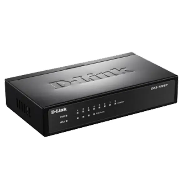 دی لینک سوییچ 8 پورتی DES-1008P D-Link DES-1008P 8-Port Gigabit Ethernet PoE Switch - 2