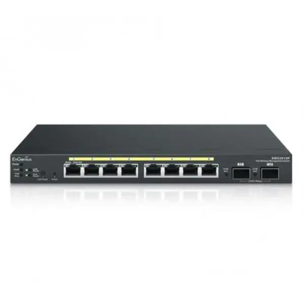 سوئیچ ان جنیوس 8 پورت مدیریتی مدل EWS2910P EnGenius EWS2910P Neutron Series 8 Port Managed Switch