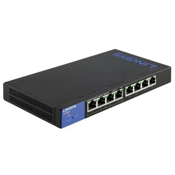 سوییچ 8 پورت لینک سیس مدل LGS308P-EU Linksys LGS308P-EU 8-port Switch - 2