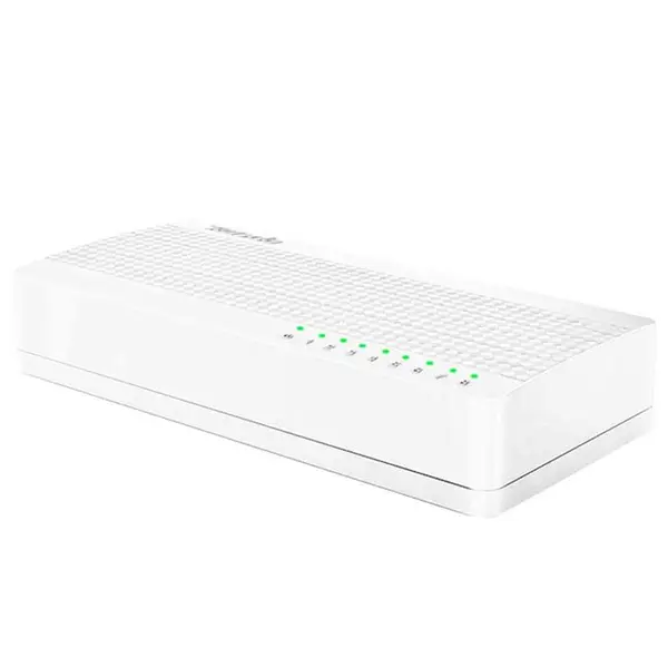 سوئیچ شبکه 8 پورت تندا غیر مدیریتی مدل Tenda S108 SwitchTenda 8-Port Unmanaged Desktop S108