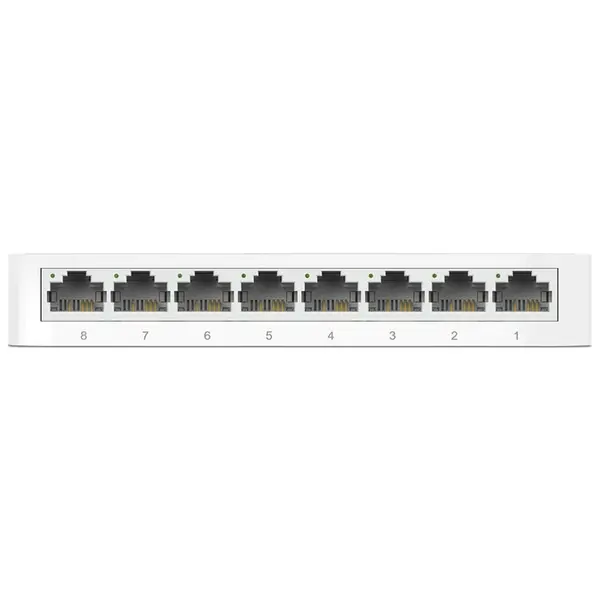 تی پی لینک سوئیچ 8 پورت غیر مدیریتی رومیزی TL-SF1008D TP-LINK TL-SF1008D 8-Port 10/100Mbps Desktop Switch - 4