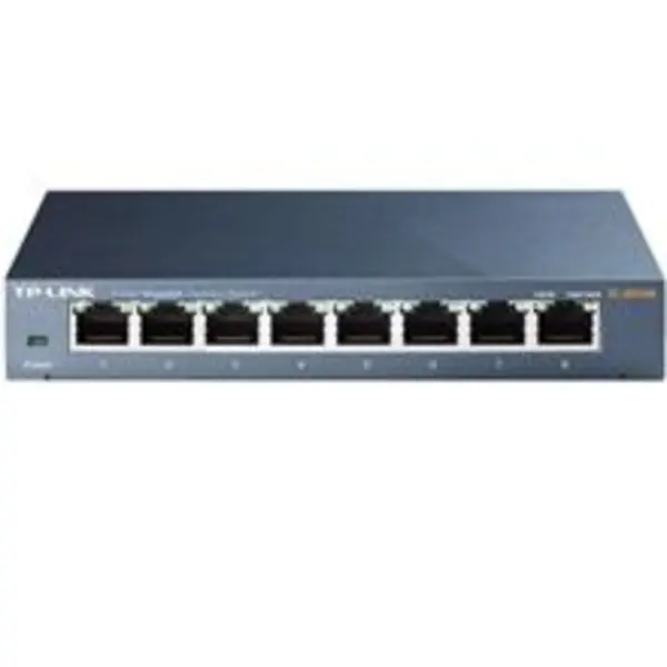سوییچ گیگابیتی 8 پورت تی پی-لینک مدل TL-SG108 TP-Link TL-SG108 8-Port Gigabit Switch - 5