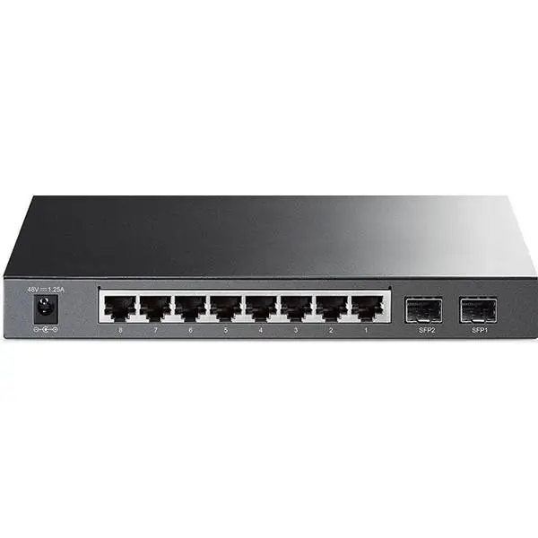 سوییچ 8 پورت گیگابیت و دسکتاپ تی پی-لینک مدل TL-SG2210P TP-LINK TL-SG2210P 8-Port Gigabit Smart Desktop Switch - 2