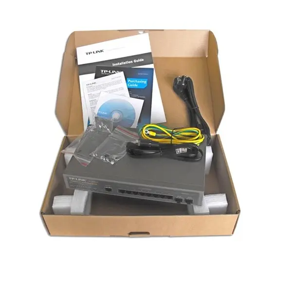 سوییچ مدیریتی 8 پورت تی پی-لینک مدل TL-SG3210 TP-LINK TL-SG3210 JetStream 8-Port Gigabit L2 Managed Switch - 2