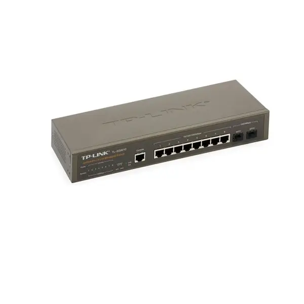 سوییچ مدیریتی 8 پورت تی پی-لینک مدل TL-SG3210 TP-LINK TL-SG3210 JetStream 8-Port Gigabit L2 Managed Switch - 3