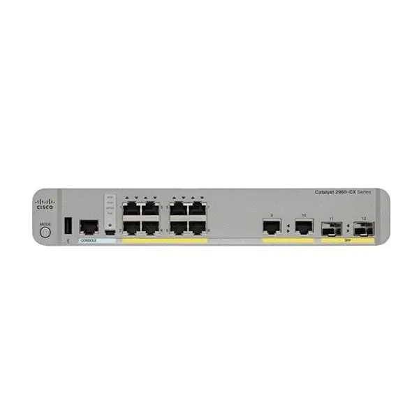 سوئیچ 8 پورت سیسکو مدل WS-C2960CX-8TC-L CISCO WS-C2960CX-8TC-L 8Port Switch - 2