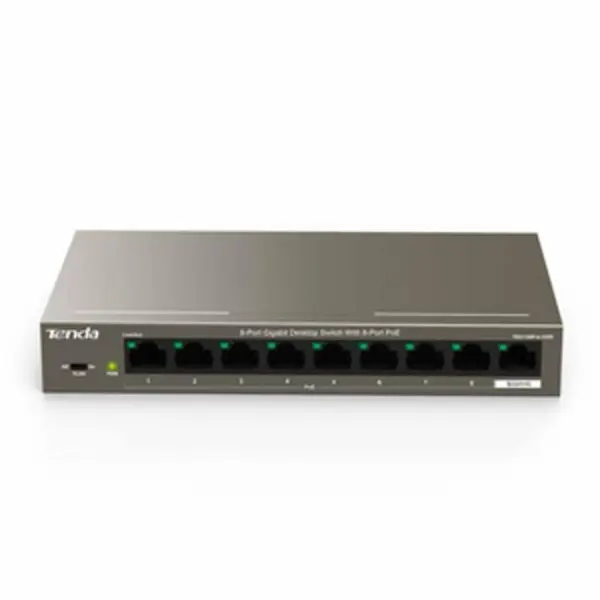 سوئیچ شبکه 9 پورت تندا مدل TEF1109P-8-102W - 2