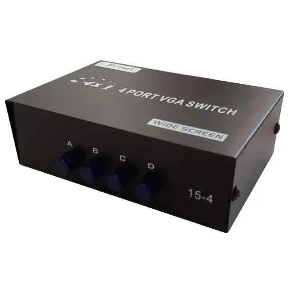 سویچ AV چهارپورت P-net مدل FJ-401AV - 3