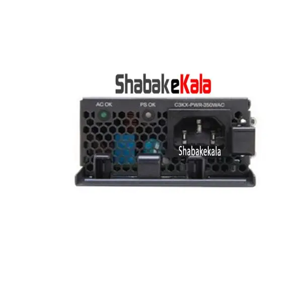 پاور سوئیچ شبکه سیسکو C3KX-PWR-350WAC Cisco C3KX-PWR-350WAC Catalyst 3K-X 350W Ac Power Supply System - 5