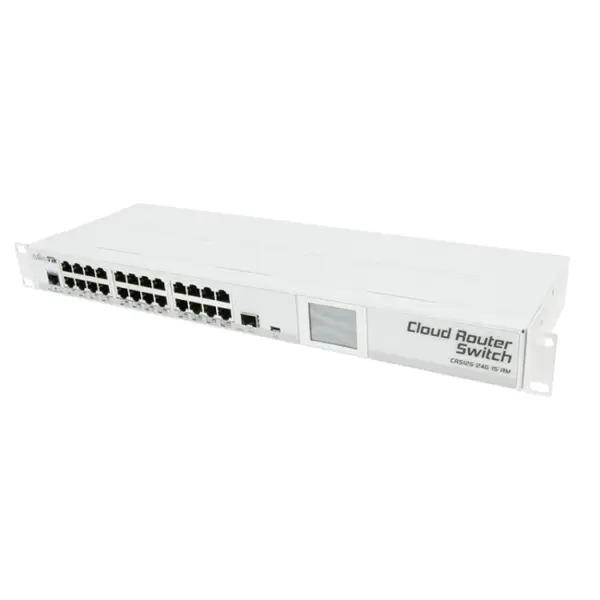 روتر سوئیچ میکروتیک CRS125-24G-1S-RM MikroTik CRS125-24G-1S-RM - 5