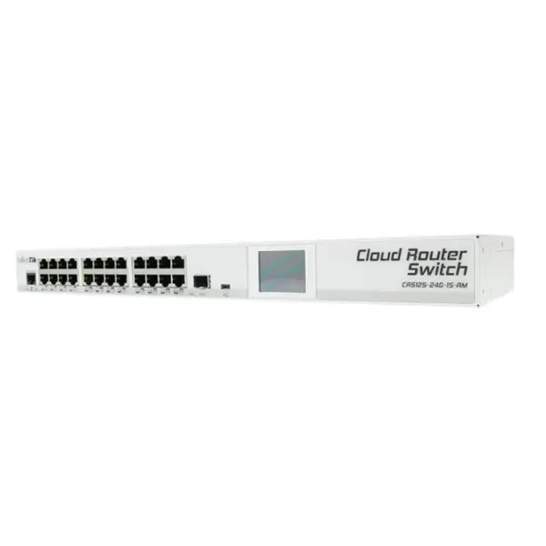 روتر سوئیچ میکروتیک CRS125-24G-1S-RM MikroTik CRS125-24G-1S-RM - 2