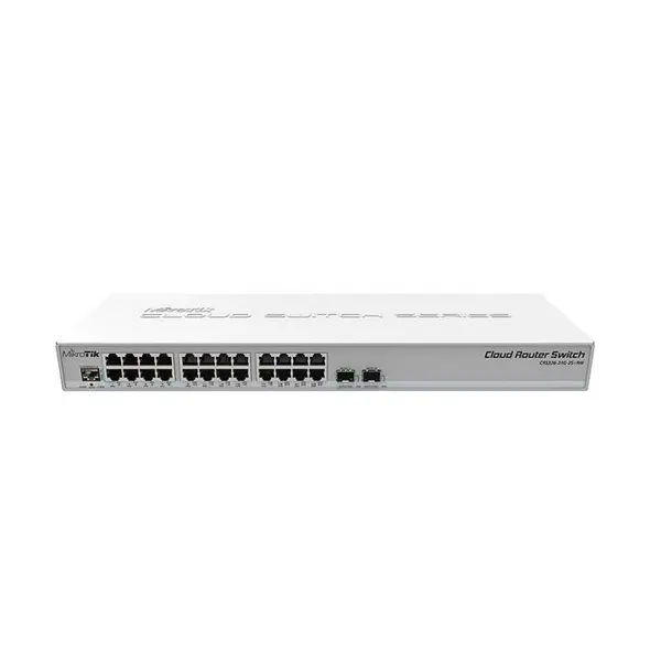 روتر سوئیچ میکروتیک CRS326-24G-2S+RM