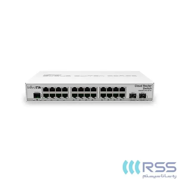 سوییچ CRS326-24G-2S+IN میکروتیک