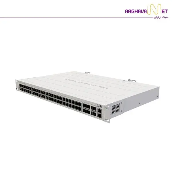 سوئیچ میکروتیک مدل CRS354-48G-4S+2Q+RM CRS354-48G-4S+2Q+RM 48Port Gigabit Ethernet SFP+ Switch - 2