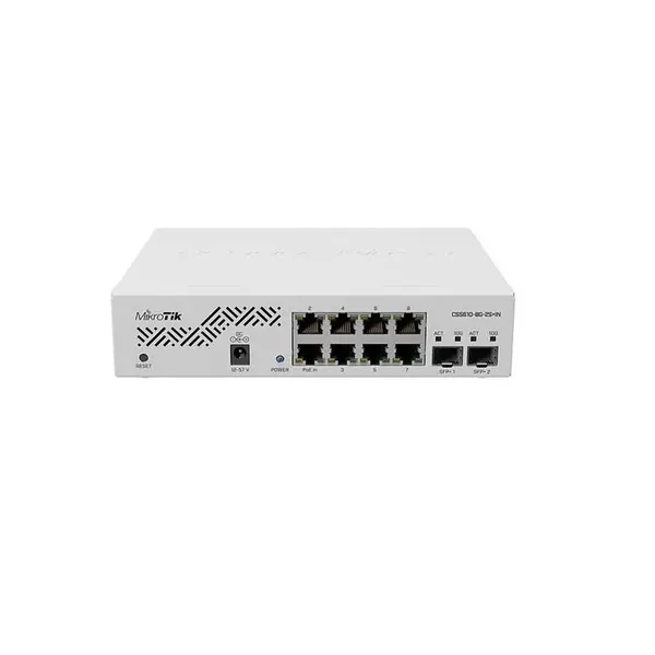 سوئیچ گیگ میکروتیک CSS610-8G-2S+IN