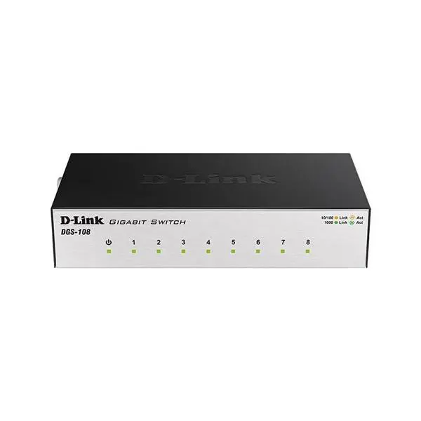 DGS-108/E سوییچ 8 پورت گیگابیتی دی-لینک - 5