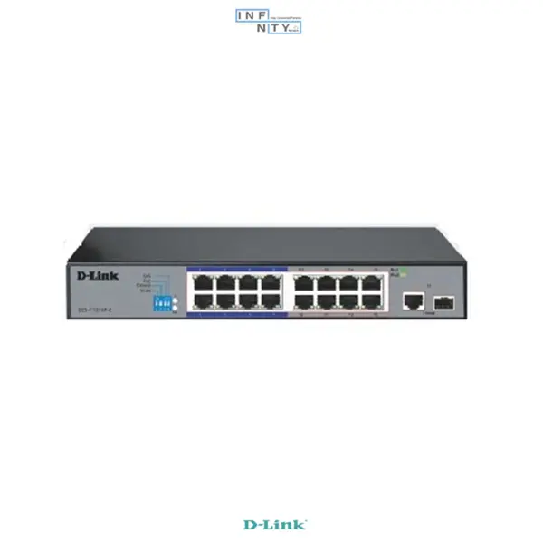 سوییچ شبکه D-LINK Desktop Switch دی لینک مدل DGS-F1016P