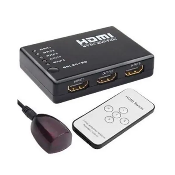 Faranet HDMI Switch 5port+control - 3
