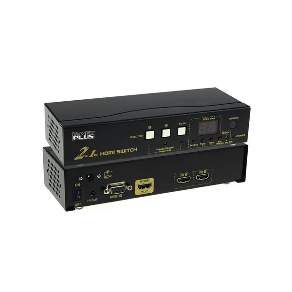 سوئیچ HDMI دو پورت کی نت پلاس مدل KPS7202 KPS7202 2Port Auto HDMI Switch - 3