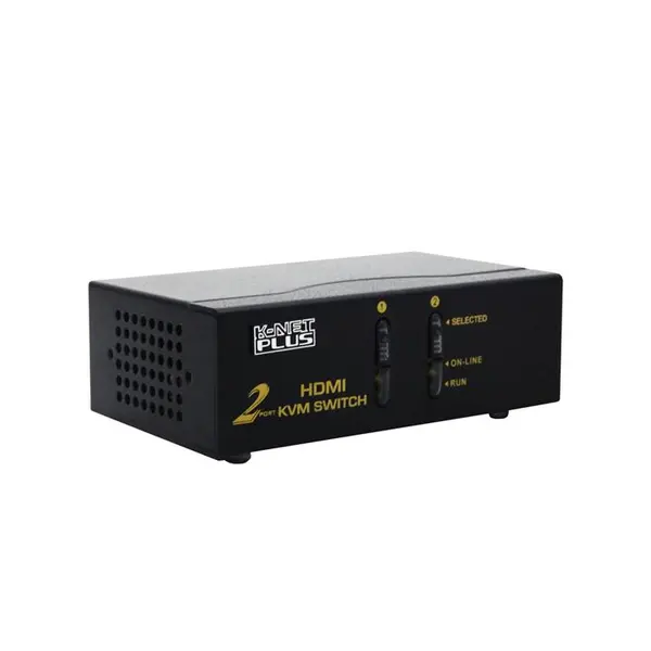 سوییچ HDMI KVM دو پورت کی نت پلاس مدل KPH622 - 3