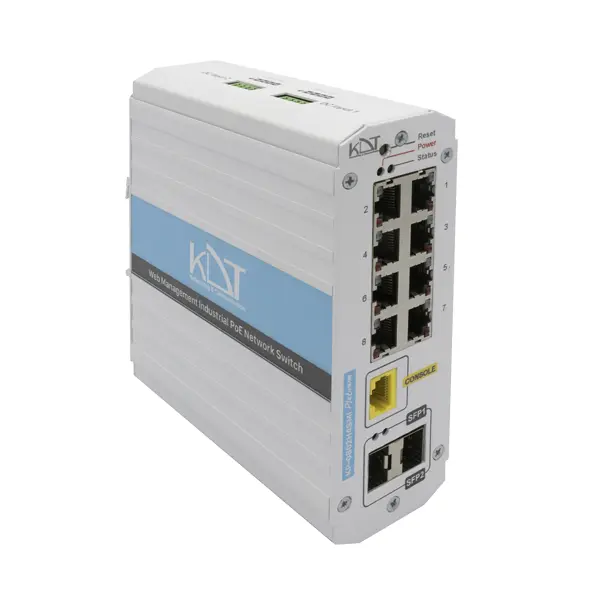 سوئیچ صنعتی کی دی تی مدل KP-0802H4SMI - 2