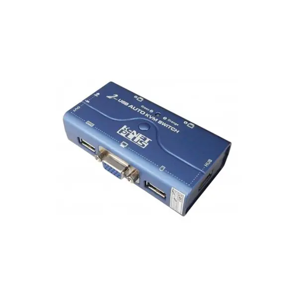 KVM سوئیچ 2 پورت USB Knet with cable FARANET KVM SWITCH USB 2PORT - 2