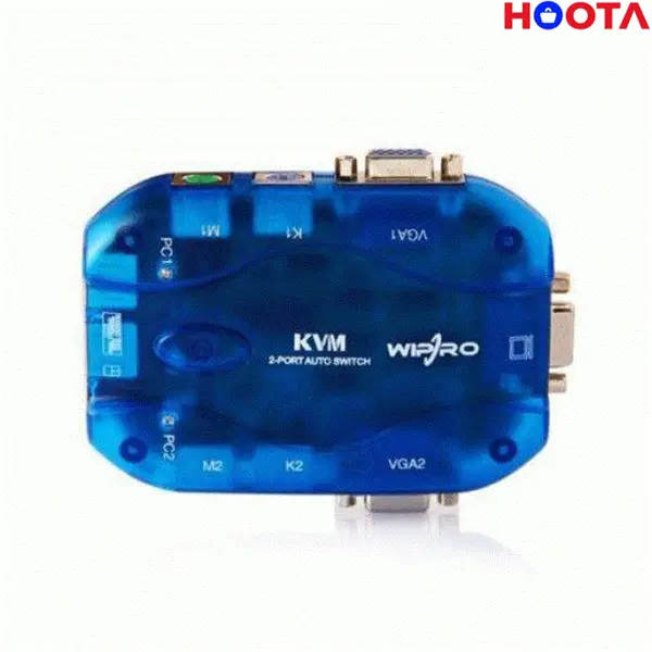 KVM سوئیچ 2 پورت USB اتوماتیک P-net مدل 102UK P-net 2-Port Auto KVM Switch 102UK - 2