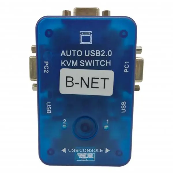 KVM سوئیچ 2 پورت USB اتوماتیک P-net مدل 102UK P-net 2-Port Auto KVM Switch 102UK - 4