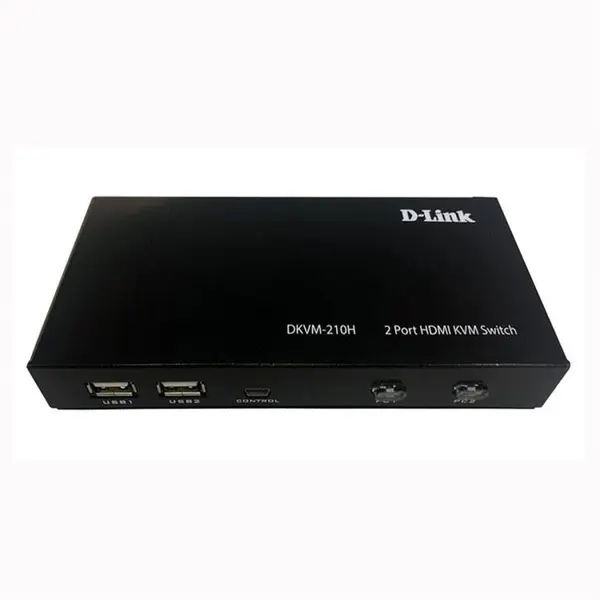 سوییچ KVM چهار پورت D-LINK مدل DKVM-210H - 4