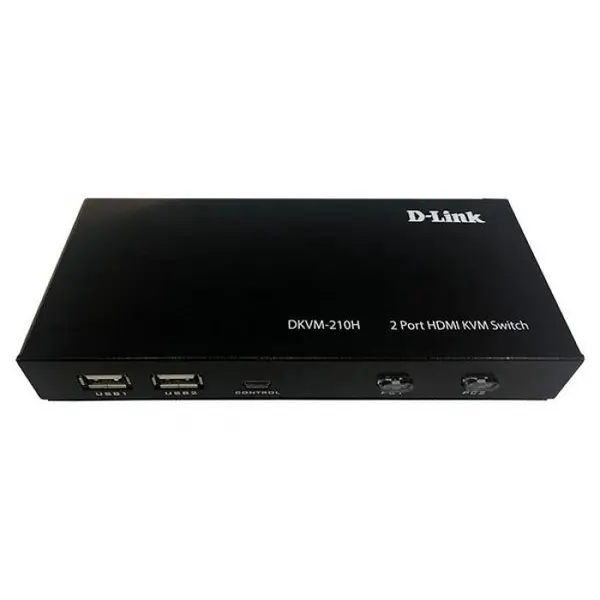 سوییچ KVM چهار پورت D-LINK مدل DKVM-210H - 3