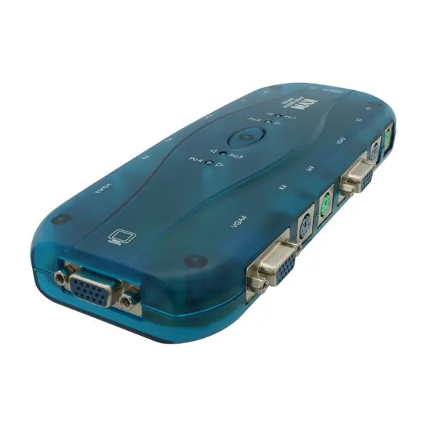 سوئیچ KVM چهار پورت پی نت مدل FJK104 - 2