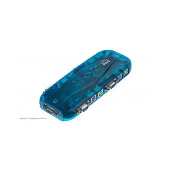 سوییچ چهار پورت KVM پی نت مدل FJ-K104 P-net FJ-K104 2Port KVM Switch - 2