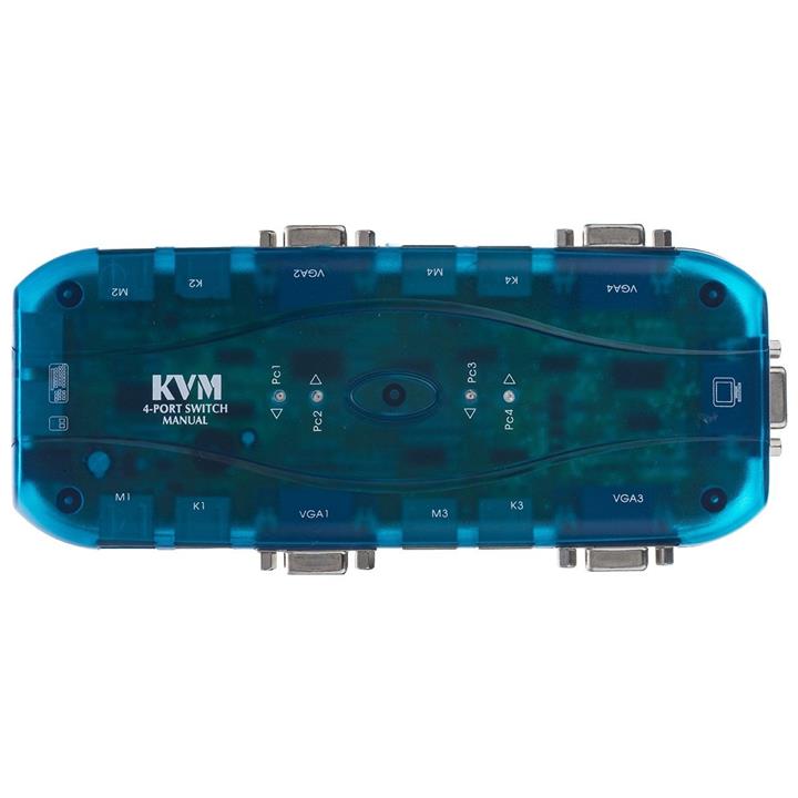 P-net FJ-K104 2Port KVM Switch