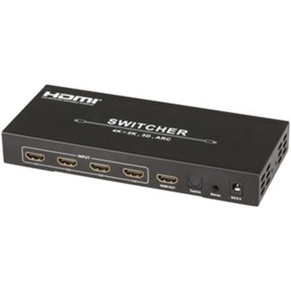 KVM سوئیچ HDMI 4K کی نت پلاس 4 پورت KP-SWKH404