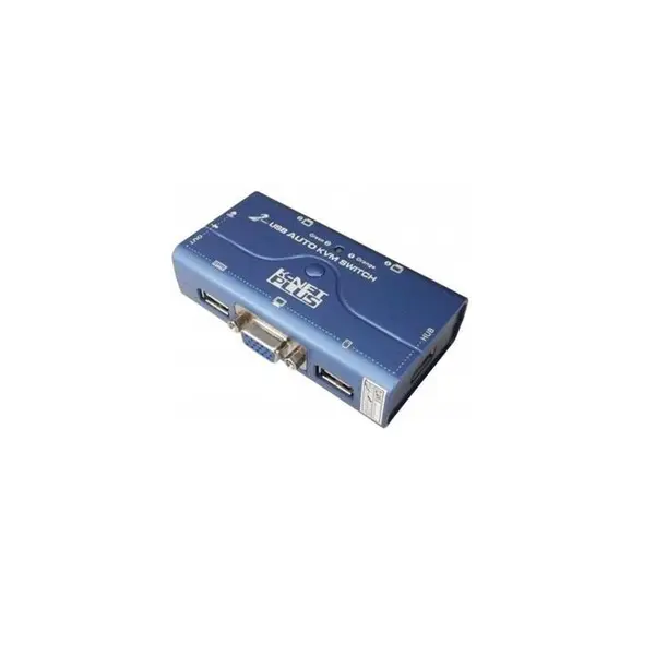 سوییچ KVM دو پورت USB کی نت پلاس مدل KPU622 KNETPLUS KPU622 Auto VGA KVM Switch 2port - 2