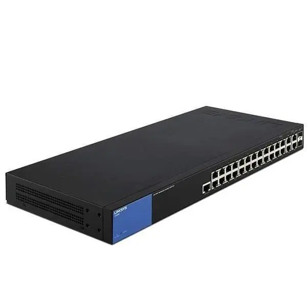 سوییچ لینک سیس مدل LGS528-EU Linksys LGS528-EU 28-Port Managed Gigabit Switch - 3