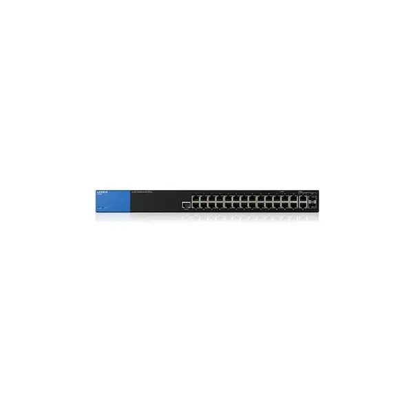 هاب سوییچ LINKSYS LGS528 28 port Linksys LGS528 28-Port Managed Business Gigabit Switch