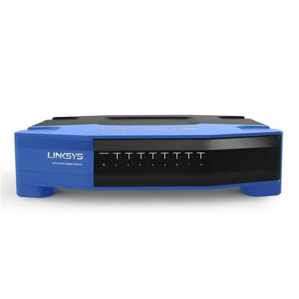 Linksys SE4008 WRT 8-Port Gigabit Ethernet Switch - 4