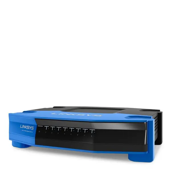 Linksys SE4008 WRT 8-Port Gigabit Ethernet Switch - 2