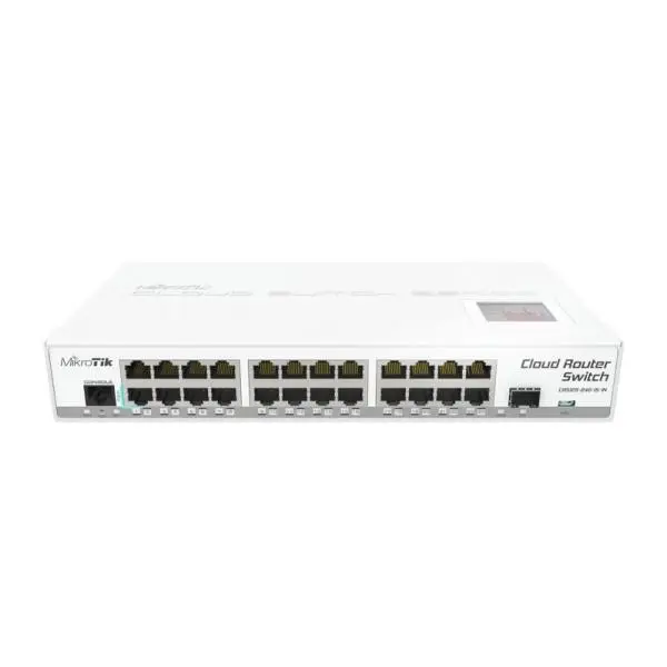 سوئیچ روتر کلود میکروتیک MikroTik CRS125-24G-1S-IN mikrotik-routerboard CRS125-24G-1S-IN 24x Gigabit Ethernet Smart Switch - 4