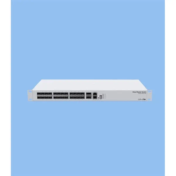 سوییچ شبکه میکروتیک MikroTik CRS326-24S+2Q+RM