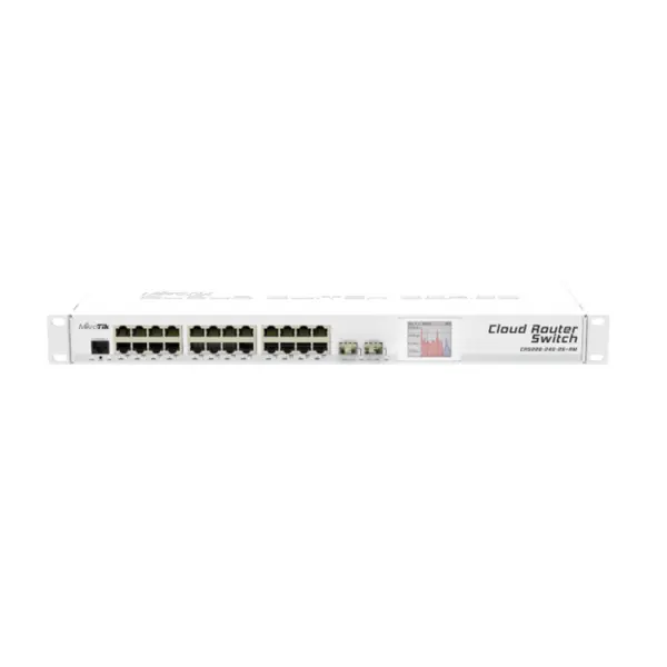 سوئیچ روتر میکروتیک MikroTik CRS226-24G-2S+RM - 2