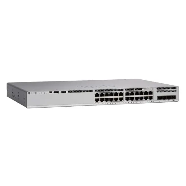 سوئیچ شبکه PoE سیسکو 24 پورت C9200L-24T-4X-E - 3