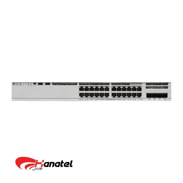 سوئیچ شبکه PoE سیسکو 24 پورت C9200L-24P-4G-E - 4