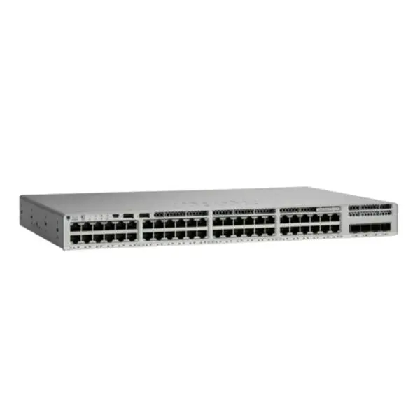 سوئیچ شبکه PoE سیسکو 48 پورت C9200L-48T-4G-E Cisco C9200L-48T-4G-E 48 Port PoE+ Switch - 3