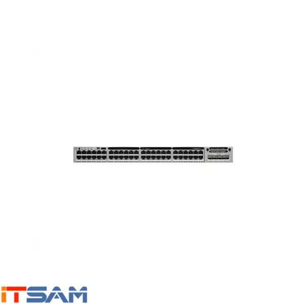 سوئیچ شبکه +PoE سیسکو 48 پورت C9200L-48P-4X-E Cisco C9200L-48P-4X-E 48 Port PoE+ Switch