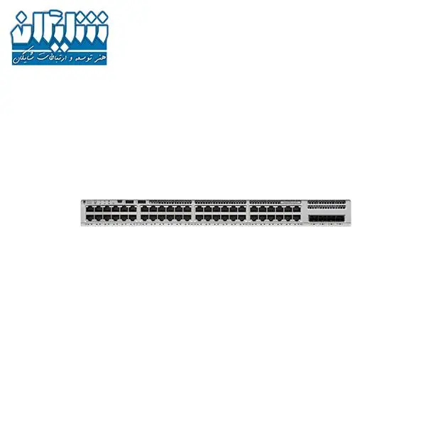 سوئیچ شبکه PoE سیسکو 48 پورت C9200L-48T-4G-E Cisco C9200L-48T-4G-E 48 Port PoE+ Switch - 4
