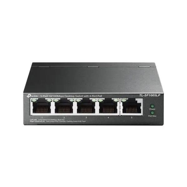 سوئیچ شبکه PoE گیگابیت تی پی لینک Tp-Link TL-SF1005LP - 2