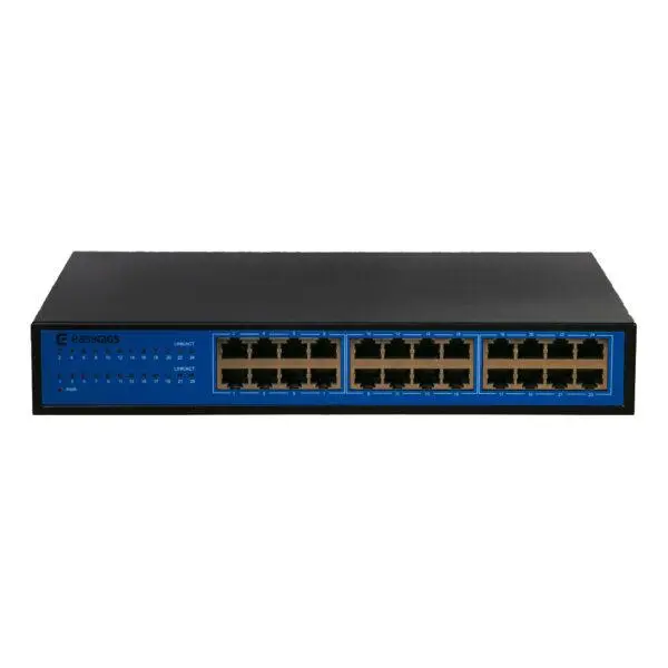 سوئیچ ۲۴ پورت گیگ غیر مدیریتی ایزی گیگز SWU-1201-24G easyGIGS